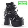 DemoniaCult - CHARADE100 Plattformstiefel - Schwarz Product image